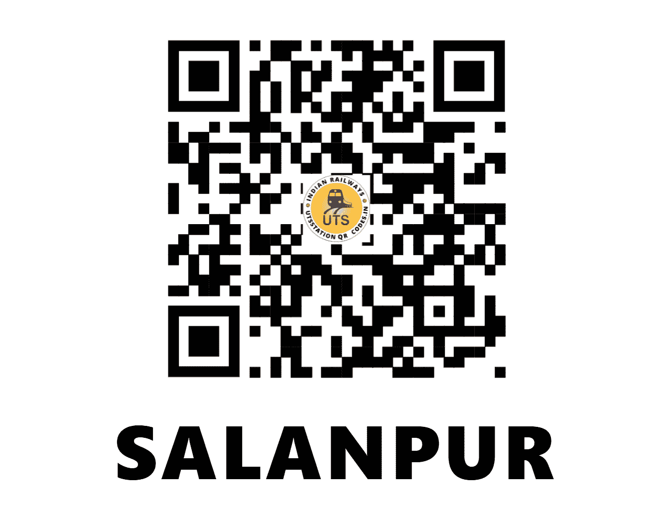 UTS QR Code for SALANPUR - SLS - ER (WEST BENGAL)